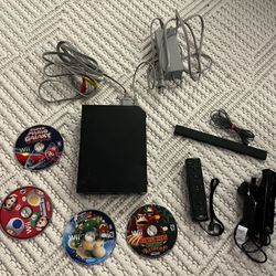 Nintendo Wii black game console