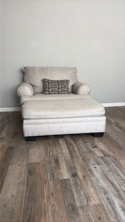 Ashley furniture chair and ottoman