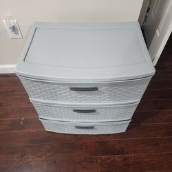 Gray Clothing Drawer For Sell.