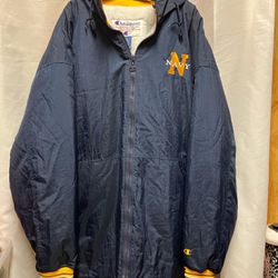 Vintage 2000s Naval Academy Navy Midshipmen Sideline Parka Jacket