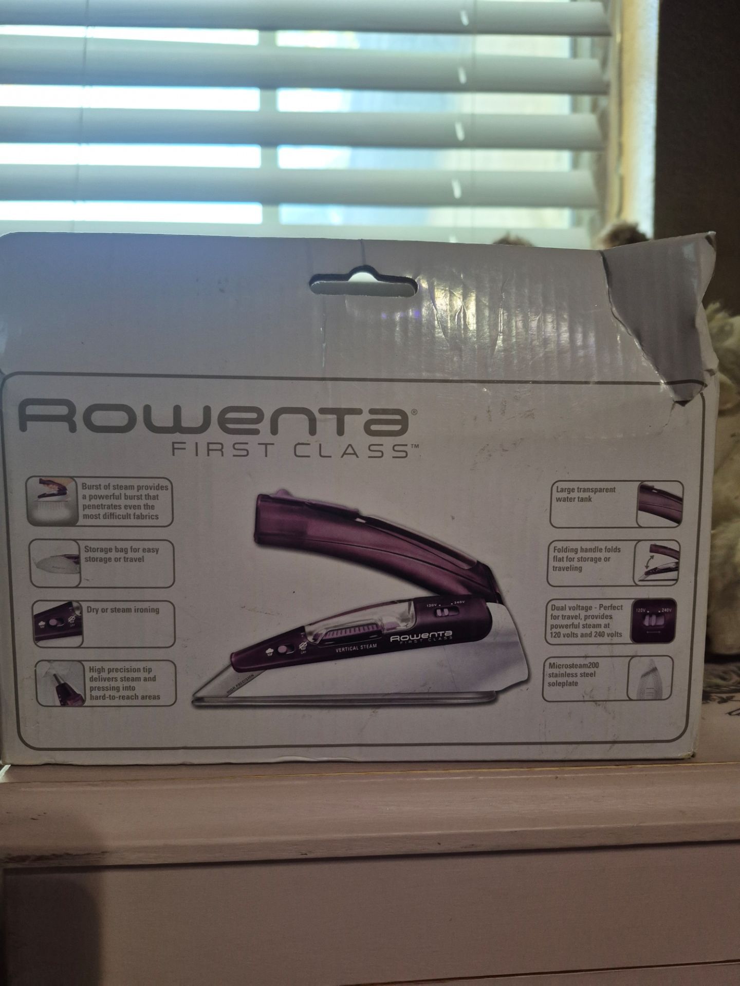 Rowenta Microsteam portable iron