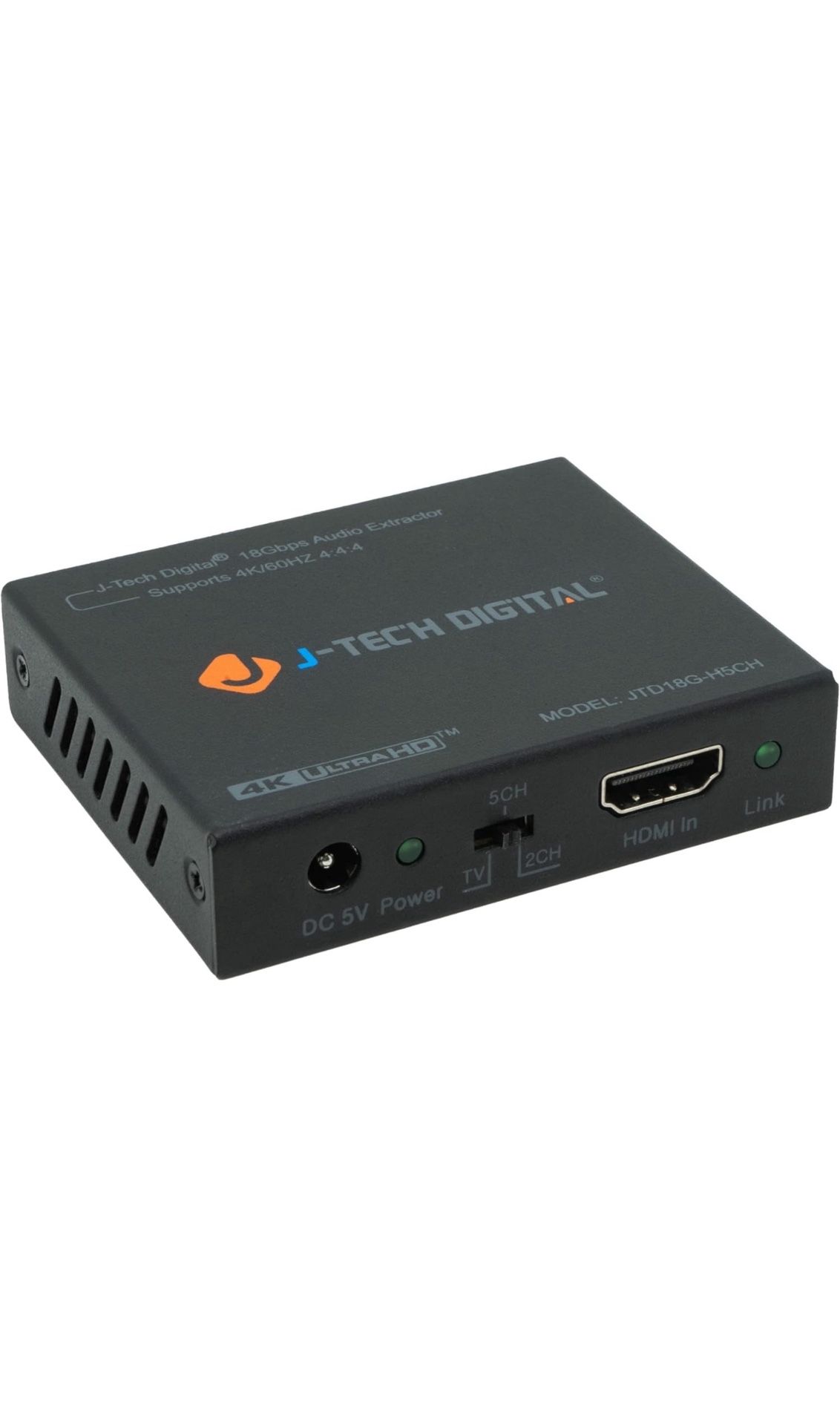 J-Tech Digital 4K 60Hz HDMI Audio Extractor Converter