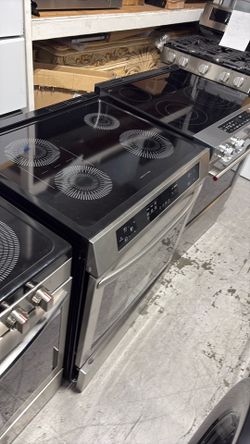 Frigidaire slide in induction range