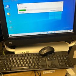 23” Hp AIO In One AMD A4 4th Gen 1TB Hard Drive 4gb Ram  Win 10 