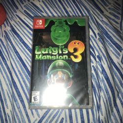 Nintendo Switch. Luigi Mansion ((Don’t Ask If It Available))