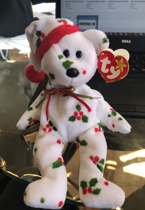 Original Ty Beanie Baby- 1998 Holiday Teddy