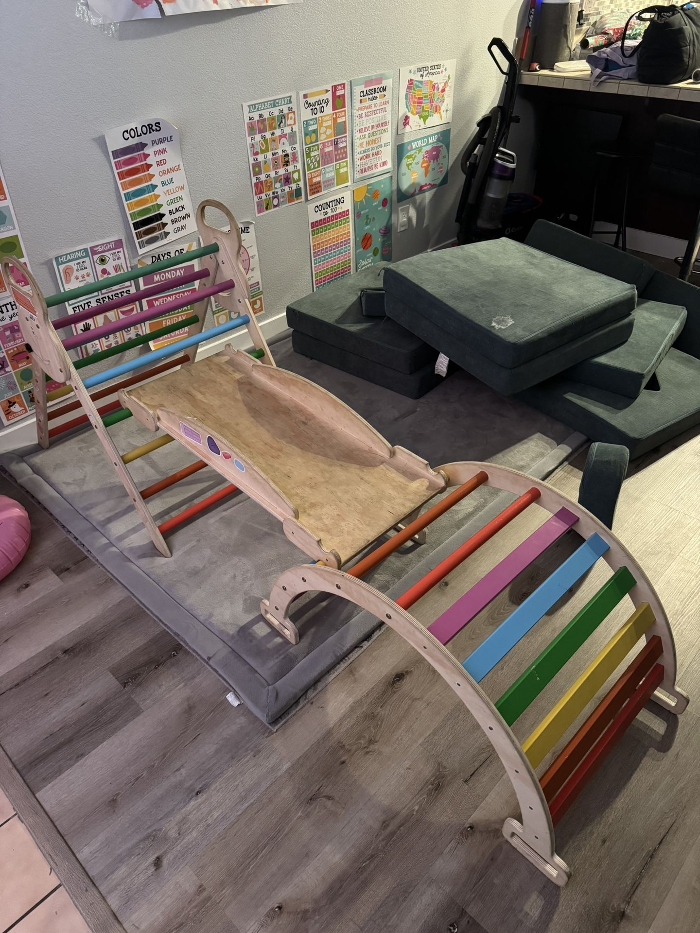 Kids 3 Piece Mini Playground Set $10