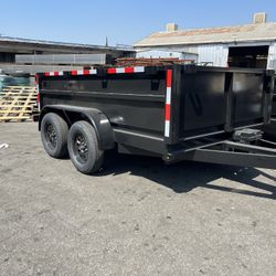 New 8x10x2 Dump Trailer 