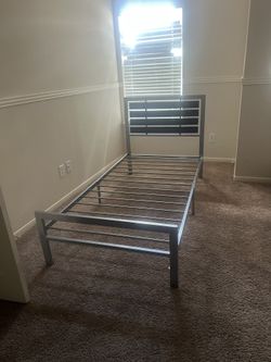 I Have Two Metal Twin Bed frames available like new $100 Each 