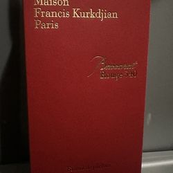 Maison Francis Kurkdjian Paris Baccarat Rouge 540
