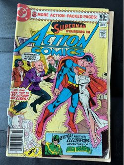 Action Comics #512 newsstand - 1980 DC Comics Superman fair