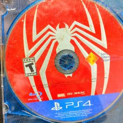 Ps4 Spiderman Marvel 2018  Game DISC Only