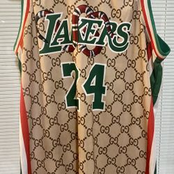 Kobe Bryant Gucci Lakers Nike Basketball Jersey XXL for Sale in