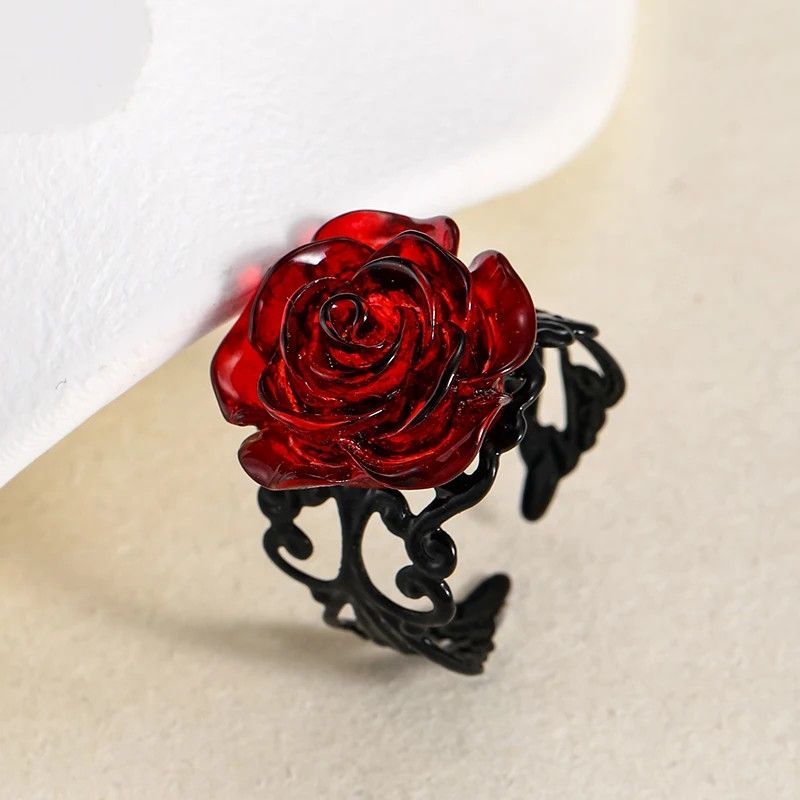 Rose Ring Adjustable and Gorgeous for special occasions! Free Shipping: Yes!ποΈ