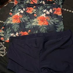Floral Bathing Suit
