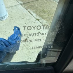 Toyota Parts Driver Window 