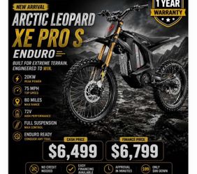 XE Pros Electric dirt bike