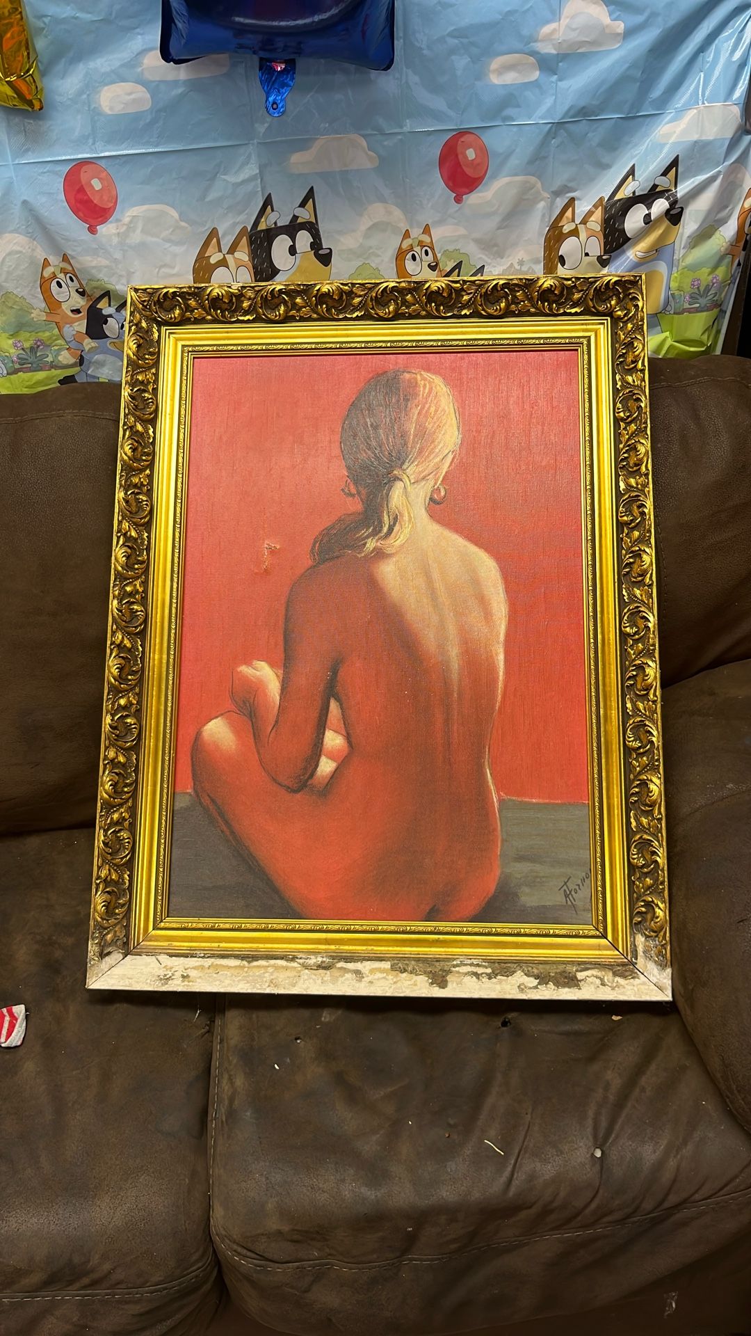 Hand Painted And Signed