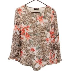 Women's Hawaiian Silkland Blouse XL