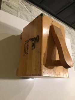 Antique shine box