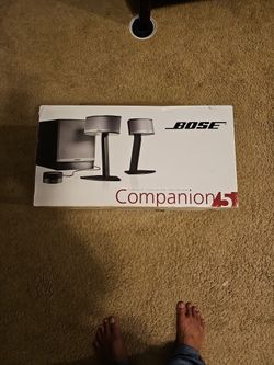 BOSE Companion 5 Speakers - ORIGINAL BOX