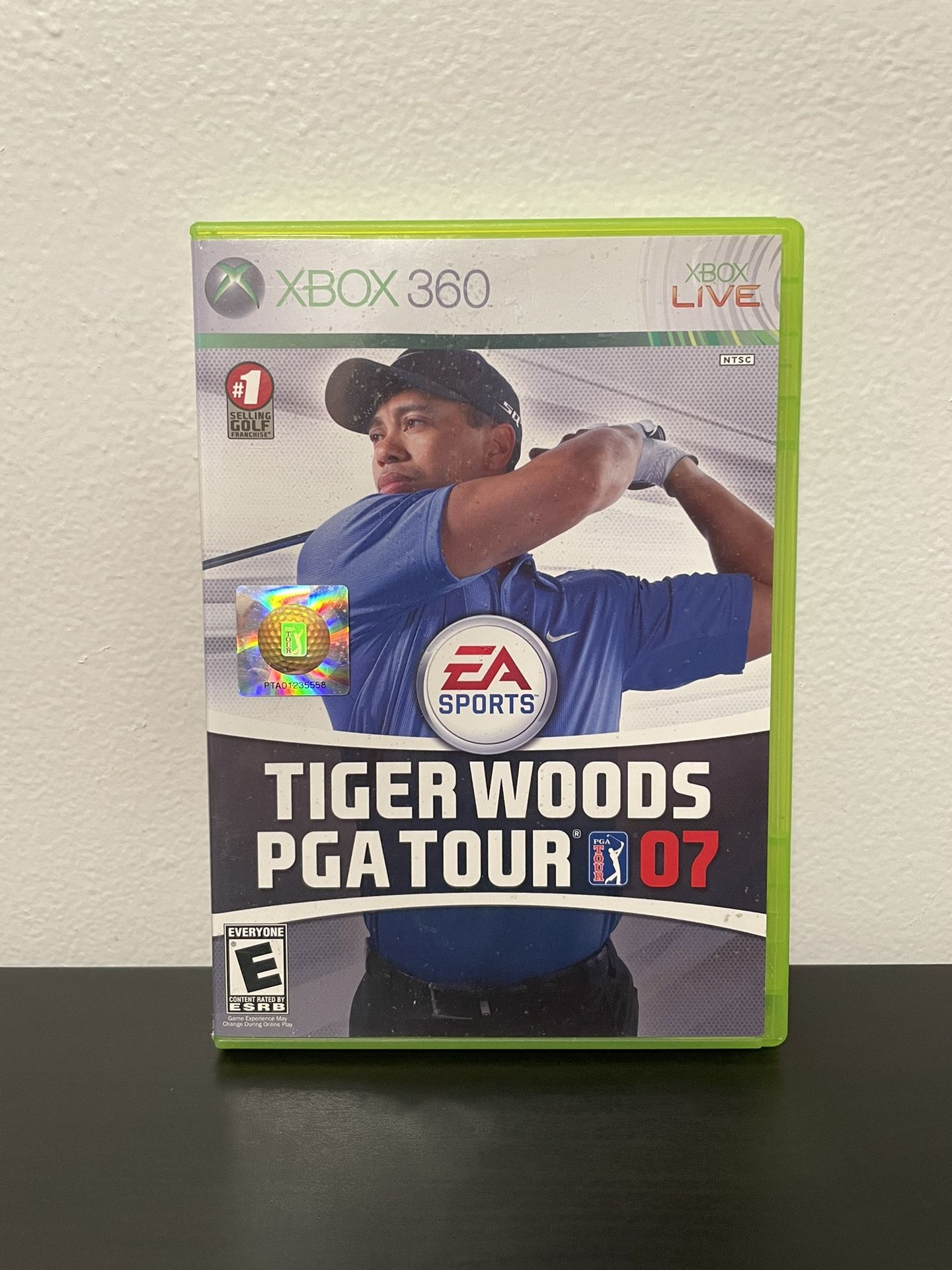 Tiger Woods PGA Tour 07 Xbox 360 Video Game Like New CIB Golf 2007