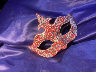 The Red Devil Masquerade Mask