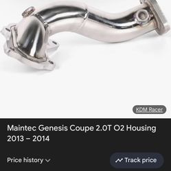 13-14 HYUNDAI GENESIS COUPE DOWNPIPE/O2 SENSOR HOUSING