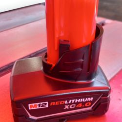 Milwaukee M12 XC4.0 Battery