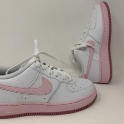 Nike Air Force 1 Grade School White Pink Foam Youth 6 / Women’s 7.5