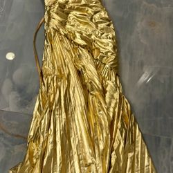 Gold Dress 