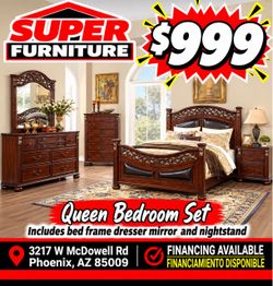 Queen bedroom set