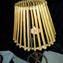 Bamboo Tea Light Lamp