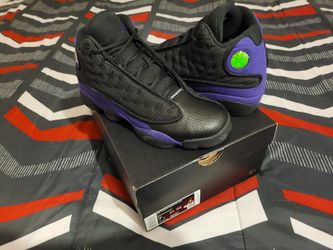 7Y Jordan 13 Court Purple