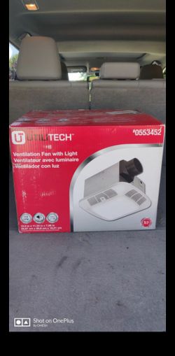 Utilitech ventilation fan with light #0553452 for Sale in Woodbridge, VA -  OfferUp