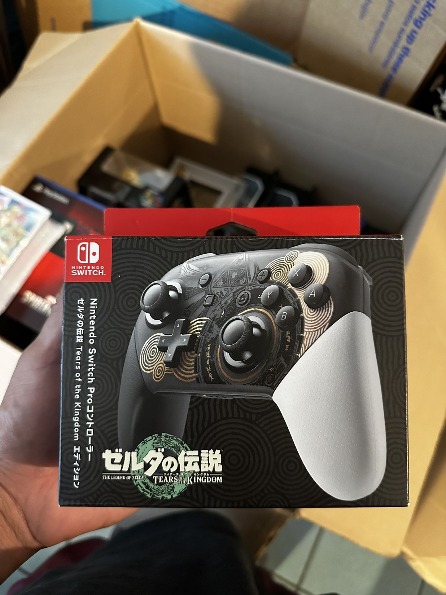 Tears Of The Kingdom SWITCH PRO controller