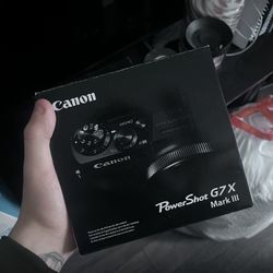 Canon PowerShot G7X Mark III