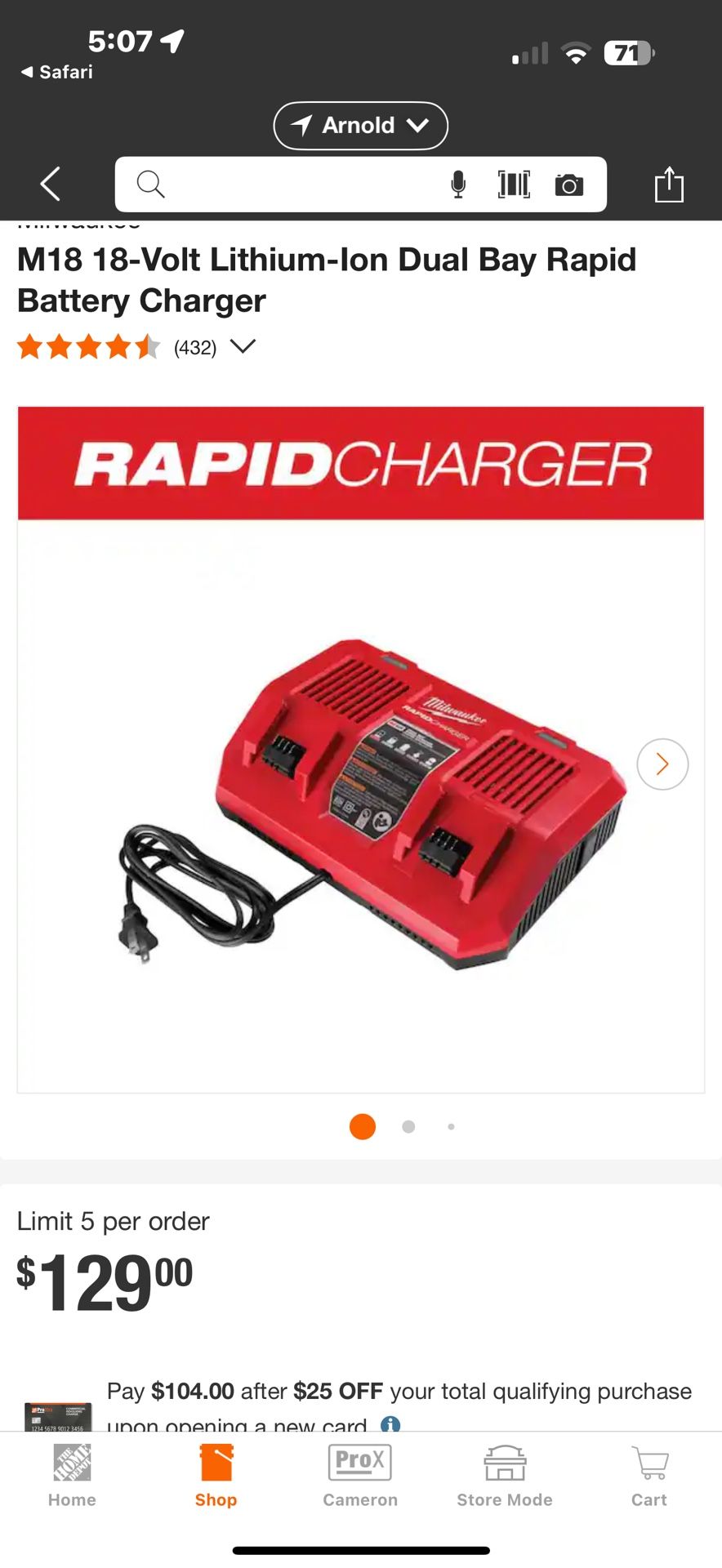 Milwaukee M18 18-Volt Lithium-Ion Dual Bay Rapid Battery Charger New