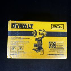 20- Volt Max Variable Speed Brushless 3/8 in square Drive Cordless Impact Wrench * NO BATTERY