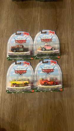 Brand New Mattel   Disney Pixar 2026 Easter Cars Lot Of 4 