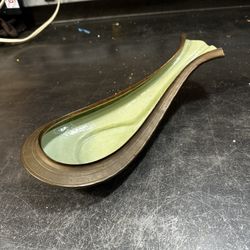 Indian Antique Ceremonial Hand Crafted Copper Yoni 19th Century 12.5” OAL