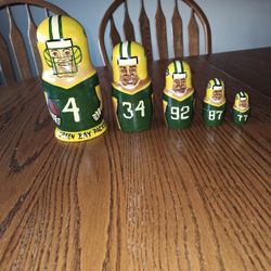 Wooden Packer Nesting Dolls