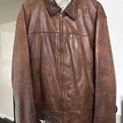 Banana Republic Vintage Leather Jacket 