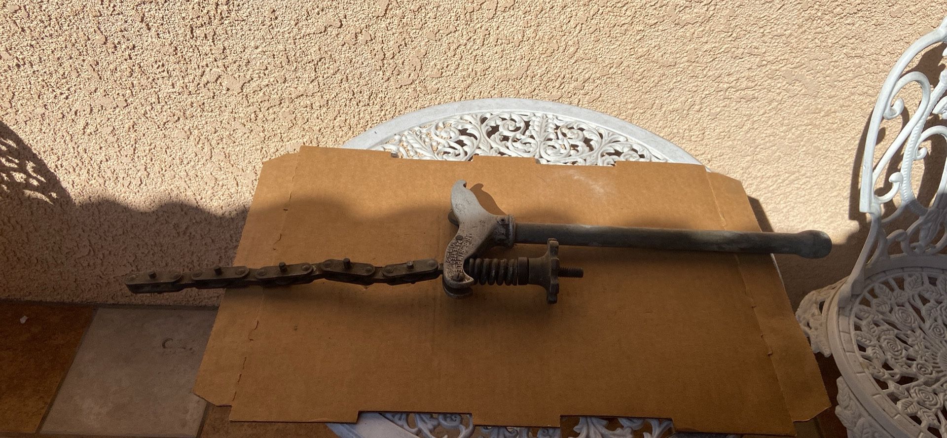 JRS Chain Pipe Wrench Made In USA