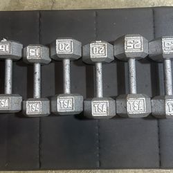 Weights. Dumbbells