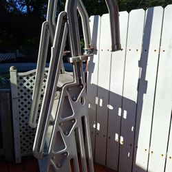 Large Pool Ladder Big Steps 