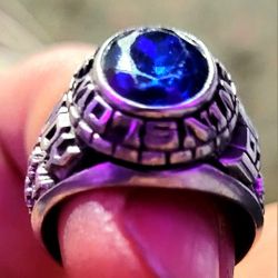 Sterling Silver Class Ring