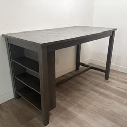 Modern counter-height dining table 
