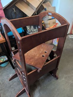 The Learning Tower - Wooden Toddler Step Stool ($10)