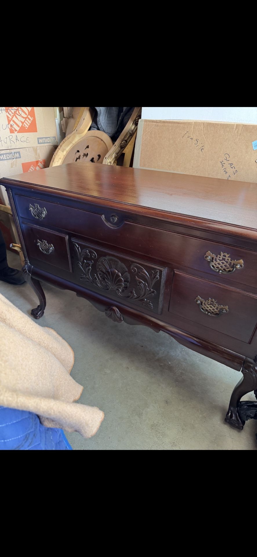 Antique Lowboy Cedar Chest
